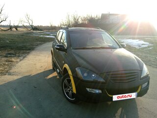 2007 SsangYong Kyron I Рестайлинг, чёрный, 500000 рублей, вид 2