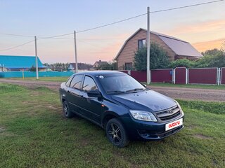 2012 Lada (ВАЗ) Granta I, серый, 250000 рублей, вид 4