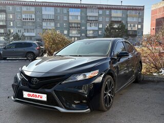 2019 Toyota Camry US Market VIII (XV70), чёрный, 3000000 рублей, вид 1