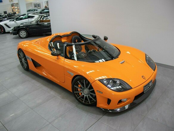 2008 Koenigsegg CCX, оранжевый