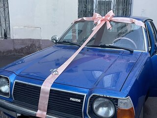 1977 Mazda 323 I (FA), синий, 400000 рублей, вид 1