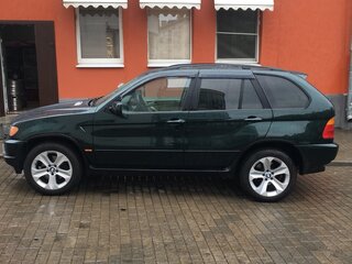 2001 BMW X5 3.0i I (E53), зелёный, 555000 рублей, вид 3