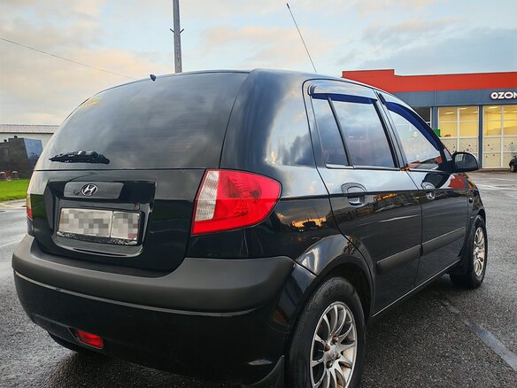 2008 Hyundai Getz I Рестайлинг, чёрный, 565000 рублей - вид 5