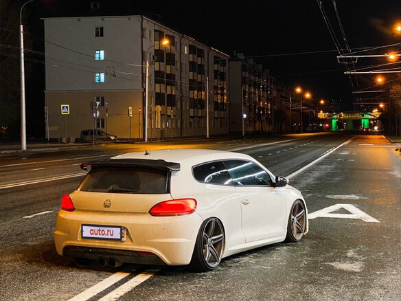 2011 Volkswagen Scirocco III, белый - вид 15