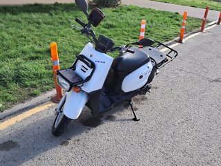 2013 Yamaha Gear, белый, 70000 рублей, вид 5