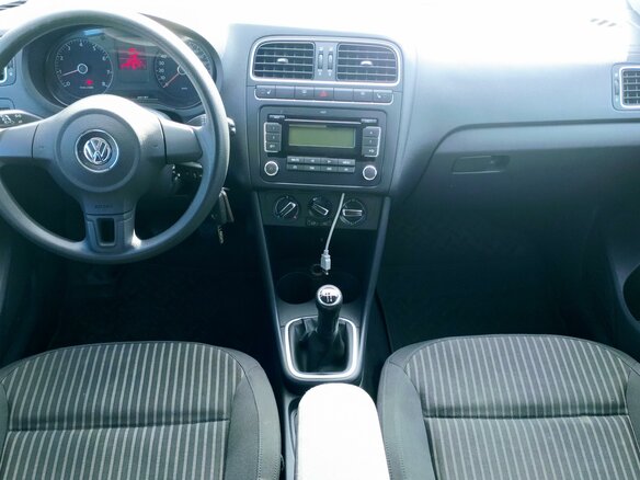 2011 Volkswagen Polo V, синий - вид 8