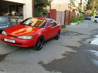 1992 Toyota Cynos I (L44), красный, 300000 рублей, вид 2