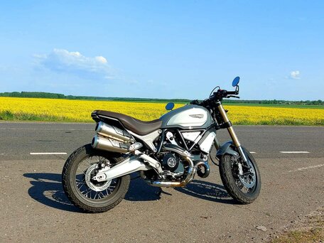 2019 Ducati Scrambler 800, серебристый, 939591 рублей, вид 1