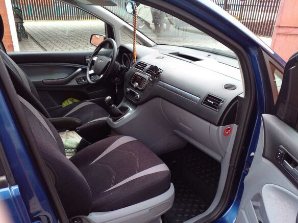 2008 Ford C-MAX I Рестайлинг, синий, 650000 рублей - вид 3