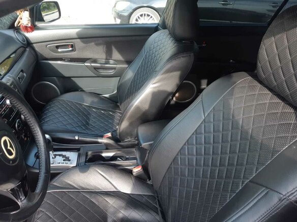 2008 Mazda 3 I (BK) Рестайлинг, серый - вид 7
