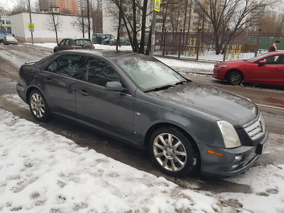2007 Cadillac STS I, серый - вид 4