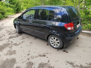 2005 Hyundai Getz I, чёрный, 365000 рублей, вид 4