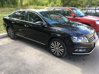 2014 Volkswagen Passat B7, чёрный, 950000 рублей, вид 2