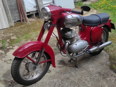 1970 Jawa 350/360, красный, 235000 рублей, вид 1