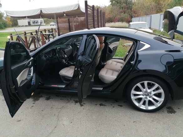 2015 Mazda 6 III (GJ) Рестайлинг, чёрный, 2000000 рублей - вид 15
