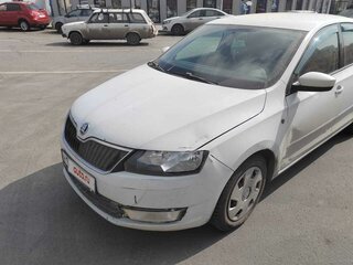 2014 Skoda Rapid I, белый, 550000 рублей, вид 3