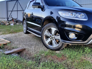 2011 Hyundai Santa Fe II Рестайлинг, чёрный, 1319000 рублей, вид 4