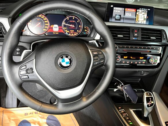 2020 BMW 4 серии Gran Coupe 420d xDrive F32/F33/F36 Рестайлинг, белый, 4500000 рублей - вид 7