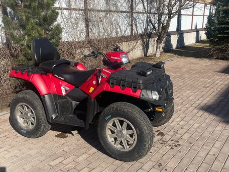 2014 Polaris Sportsman 550, красный, 570000 рублей, вид 1