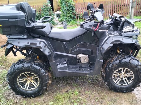 2016 Stels ATV-800 Guepard ST, чёрный, 600000 рублей, вид 2
