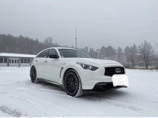 2013 Infiniti FX Vettel Edition II (S51) Рестайлинг, белый, 5700000 рублей, вид 2
