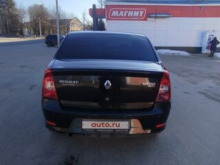 2012 Renault Logan I Рестайлинг, чёрный, 400000 рублей, вид 4