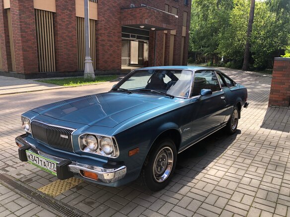 1981 Mazda Cosmo HB, синий