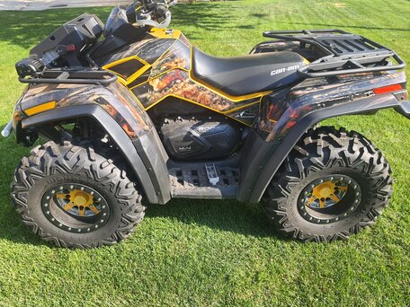 2011 BRP Can-Am Outlander 800, жёлтый, 1799999 рублей, вид 1