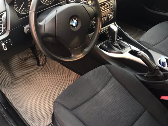 2013 BMW X1 18i I (E84) Рестайлинг, серый - вид 8