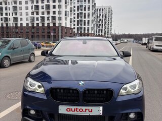 2011 BMW 5 серии 528i VI (F10/F11/F07), синий, 1560000 рублей, вид 3