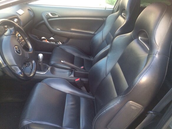 2004 Acura RSX I, чёрный - вид 3