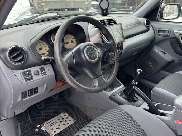 2002 Toyota RAV4 II (XA20), серый, 815000 рублей - вид 8