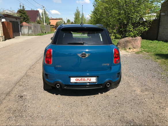 2012 Mini Countryman Cooper S I, голубой - вид 7