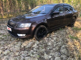2013 Skoda Octavia III (A7), коричневый, 1250000 рублей, вид 1