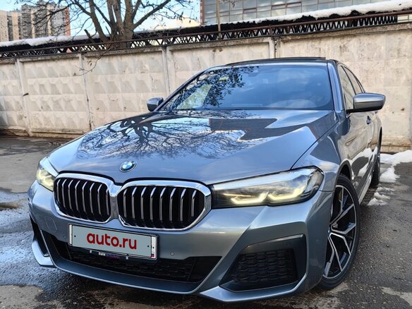 2020 BMW 5 серии 520d VII (G30/G31/G38) Рестайлинг, серый, 4400000 рублей - вид 8