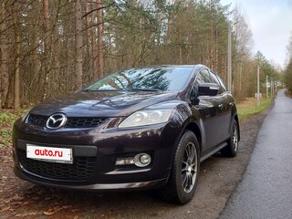 2008 Mazda CX-7 I, пурпурный, 635000 рублей, вид 3