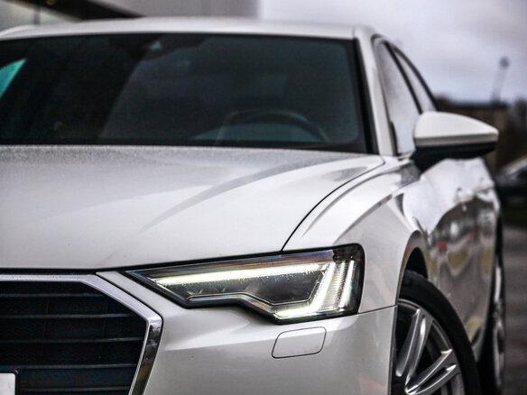 2019 Audi A6 45 TFSI V (C8), белый, 3799000 рублей - вид 1