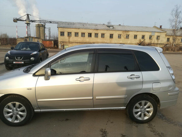 2005 Suzuki Liana I Рестайлинг, серебристый, 310000 рублей - вид 4