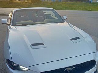 2019 Ford Mustang VI Рестайлинг, белый, 2950000 рублей, вид 4