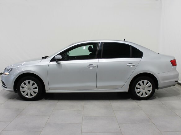 2015 Volkswagen Jetta VI Рестайлинг, серебристый - вид 4