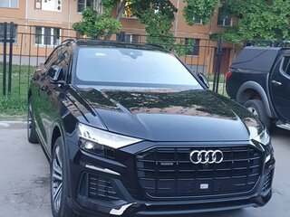 2019 Audi Q8 55 TFSI I (4M), чёрный, 7950000 рублей, вид 2