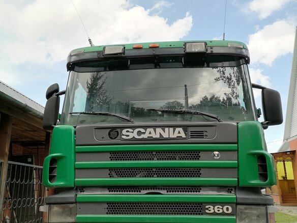 1997 Scania R-Series, зелёный, 1500000 рублей - вид 1