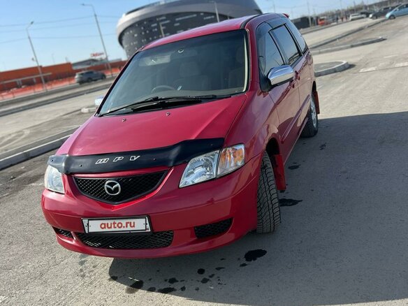 2001 Mazda MPV II (LW), красный, 493738 рублей - вид 2