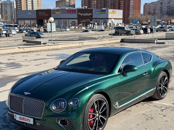 2019 Bentley Continental GT III, зелёный, 14990000 рублей