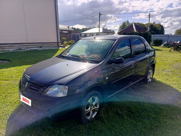 2006 Renault Logan I, серый, 240000 рублей