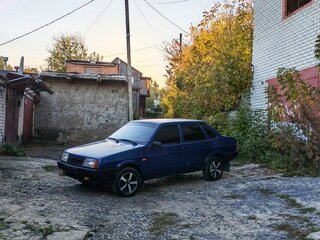 2001 Lada (ВАЗ) 21099, синий, 160000 рублей, вид 2