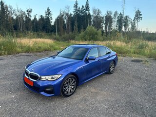 2021 BMW 3 серии 320i xDrive VII (G2x), синий, 3300000 рублей, вид 1