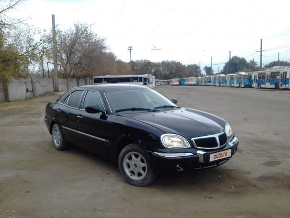 2000 ГАЗ 3111 «Волга», чёрный - вид 2