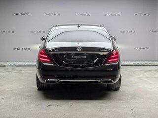 2018 Mercedes-Benz S-Класс 450 Long VI (W222, C217) Рестайлинг, чёрный, 5347000 рублей, вид 4