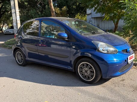 2008 Toyota Aygo I, синий, 680000 рублей, вид 3